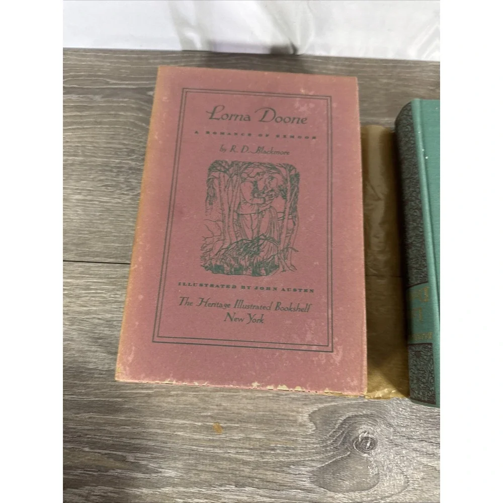 Lorna Doone Book‎ Hardcover by R. D. Blackmore 1943 Box Sleeve